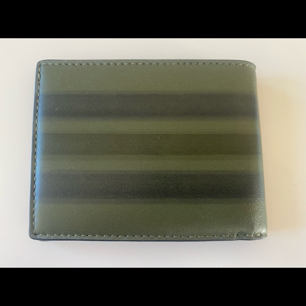 NWT Coach Slim Wallet Painted Varsity Stripe 66769 - Picture 3 of 8